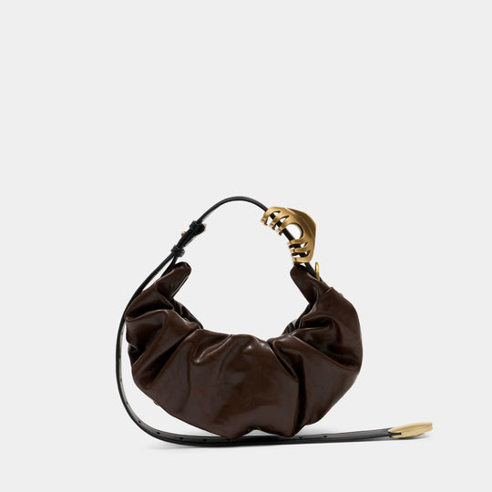 Grab-D Small Shoulder Bag - DIESEL - Synthetic - Brown