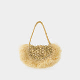 Raffia Shopper Bag - Rabanne - Raffia - Neutral