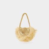 Raffia Shopper Bag - Rabanne - Raffia - Neutral