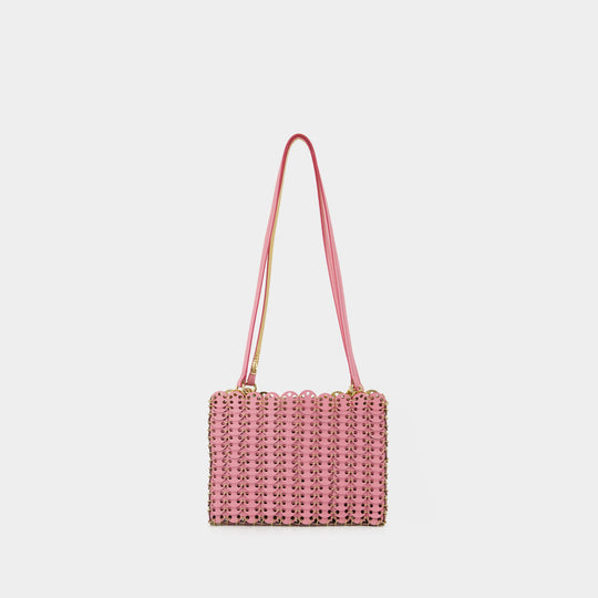Shoulder Bag - Rabanne - Leather - Pink