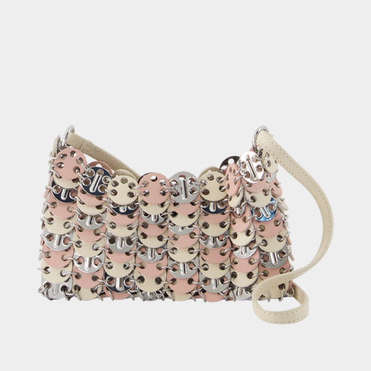 Shoulder Bag - Rabanne - Leather - Silver