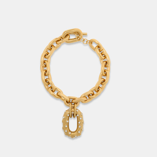 Necklace - Rabanne - Metal - Gold