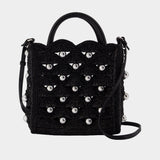Crossbody - Rabanne - Raffia - Black
