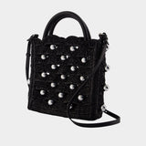 Crossbody - Rabanne - Raffia - Black