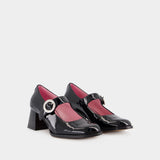 Carmen Pumps - Carel - Leather - Black