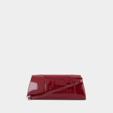 Madeleine Shoulder Bag - Carel - Leather - Burgundy