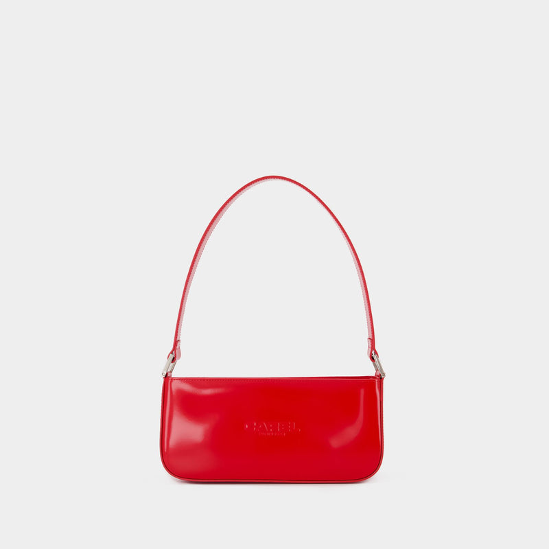 Mimi Shoulder Bag - Carel - Leather - Red