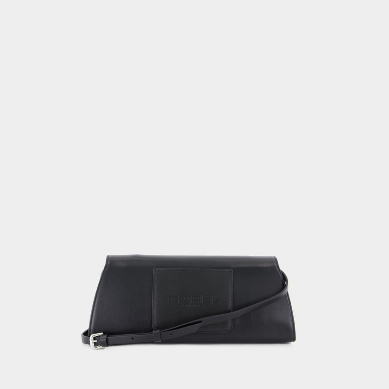 Madeleine Shoulder Bag - Carel - Leather - Black