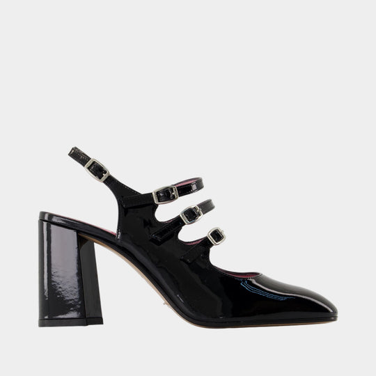 Promise Sandals - Carel - Leather - Black