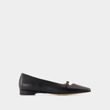 Emilie Ballerinas - Carel - Leather - Black