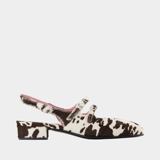 Peche 25 Pumps - Carel - Leather - White