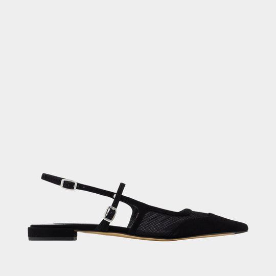 Maela Ballerinas - Carel - Leather - Black