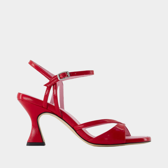 Apollo Pumps - Carel - Leather - Red