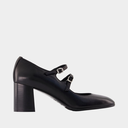 Alice Flex Pumps - Carel - Leather - Black
