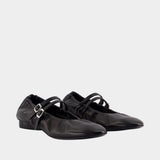Tatiana Ballerinas - Carel - Leather - Black