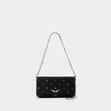 Rock Lucky Charms Crossbody - Zadig & Voltaire - Leather - Black