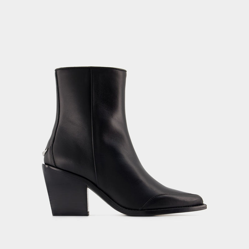 Cara Boots - Zadig & Voltaire - Leather - Black