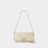 Rock Xl Mat Scale Crossbody - Zadig & Voltaire - Leather - White