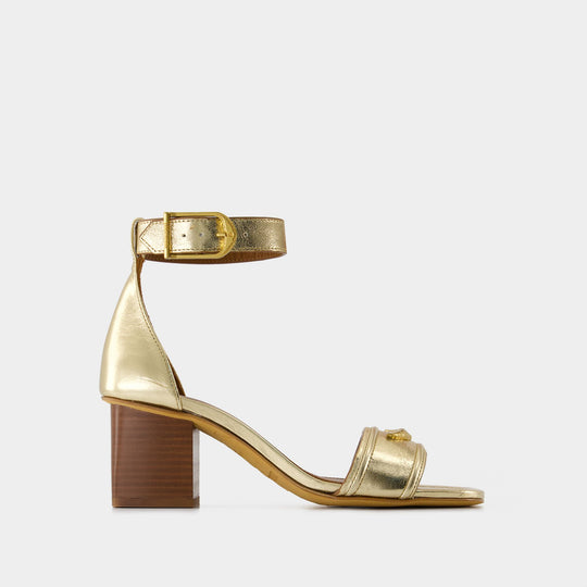Caprese Wings Sandals - Zadig & Voltaire - Leather - Gold