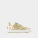 Wings Sneakers - Zadig & Voltaire - Leather - Gold