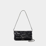 Rock Graffiti Crossbody - Zadig & Voltaire - Calfskin - Black