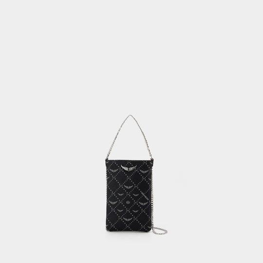 Rock Monogram Pouch - Zadig & Voltaire - Leather - Black