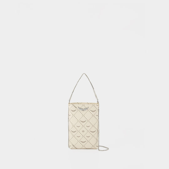 Rock Phone Pouch - Zadig & Voltaire - Leather - White