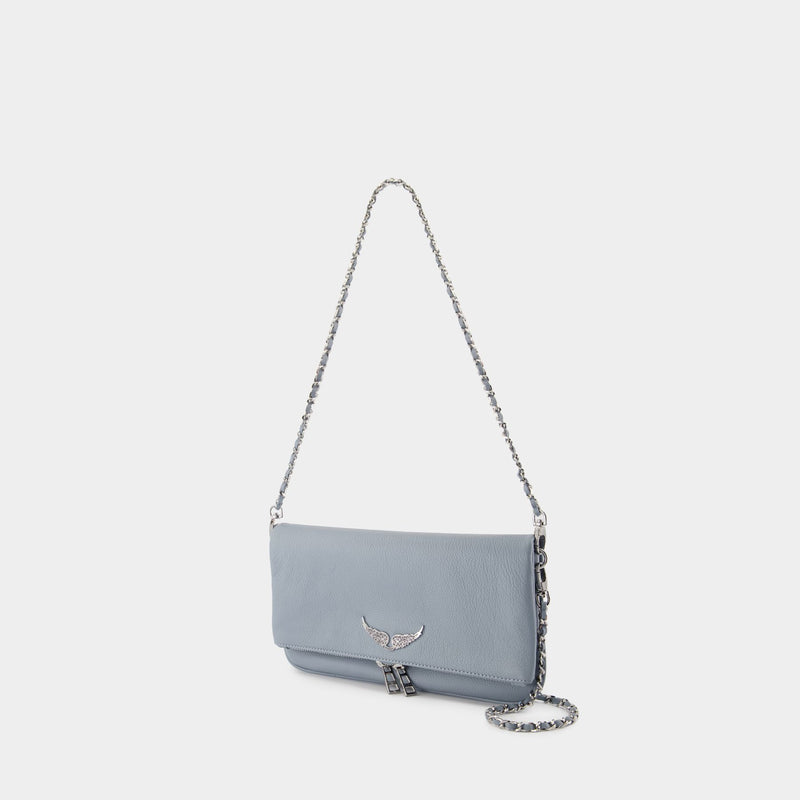 Rock Crossbody - Zadig & Voltaire - Leather - Blue