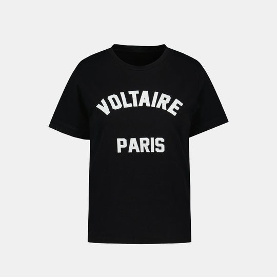 Alys Hc Voltaire Paris T-Shirt - Zadig & Voltaire - Cotton - Black