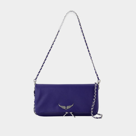 Wallet On Chain Rock - Zadig & Voltaire - Leather - Purple