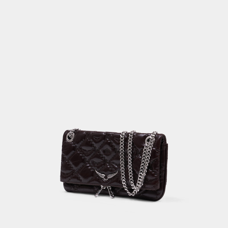 Rock II Shoulder Bag - Zadig & Voltaire - Leather - Dark Brown