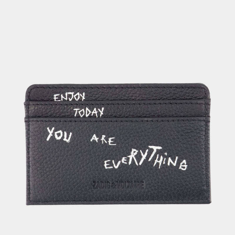 Zv Pass Wallet - Zadig & Voltaire - Leather - Black