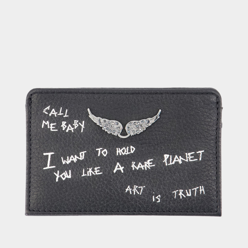 Zv Pass Wallet - Zadig & Voltaire - Leather - Black