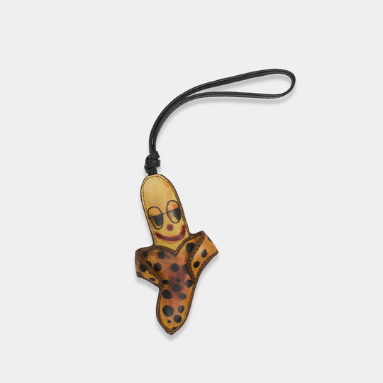Banana Lover Keychain - Zadig & Voltaire - Leather - Black