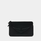 Angel clutch bag - Zadig & Voltaire - Leather - Black