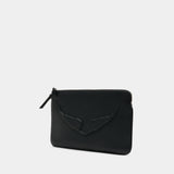 Angel clutch bag - Zadig & Voltaire - Leather - Black