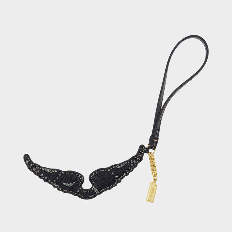 Z-Wings Keychain - Zadig & Voltaire - Synthetic - Black