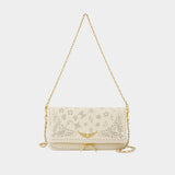 Rock Perfo Crossbody - Zadig & Voltaire - Leather - White