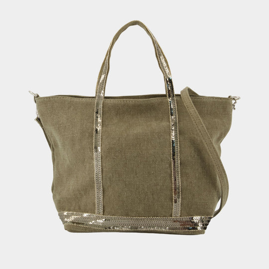 S Shopper Bag - Vanessa Bruno - Linen - Khaki