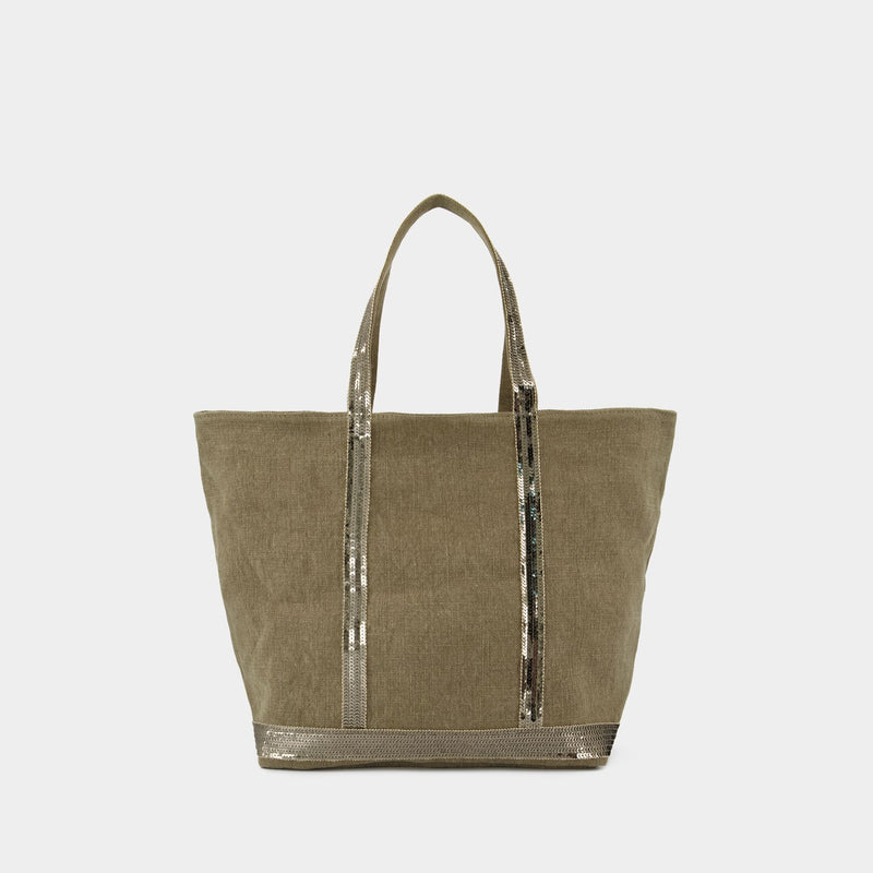 Cabas L Shopper Bag - Vanessa Bruno -  - Kaki