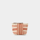 Pouch - Vanessa Bruno - Cotton - Brown