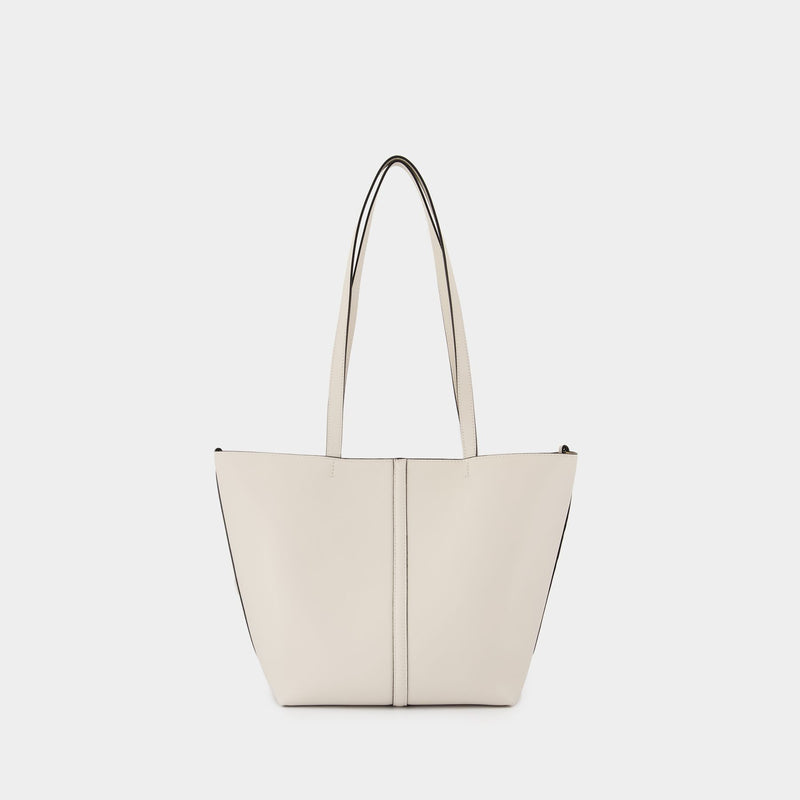 Tote Pm Shopper Bag - Vanessa Bruno - Leather - White