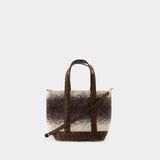 Cabas S Shopper Bag - Vanessa Bruno - Wool - Brown