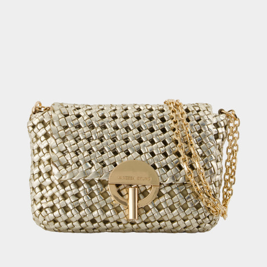 Moon Moyen Shoulder Bag - Vanessa Bruno - Veg-tanned leather - Gold