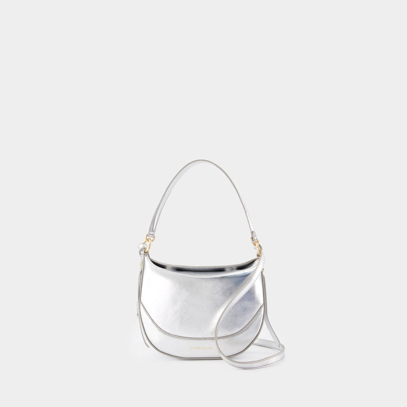 Mini Daily Bag Crossbody - Vanessa Bruno - Leather - Silver