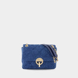 Grand Moon Bag - Vanessa Bruno - Linen - Blue