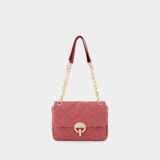 Grand Moon Bag - Vanessa Bruno - Linen - Pink