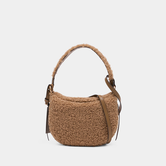 Mini Daily Shoulder Bag - Vanessa Bruno - Synthetic - Brown