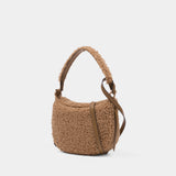 Mini Daily Shoulder Bag - Vanessa Bruno - Synthetic - Brown