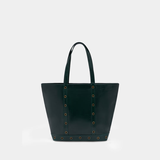 M Zippe Shopper Bag - Vanessa Bruno - Leather - Green